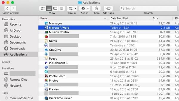 is office 2011 compatible with high sierra